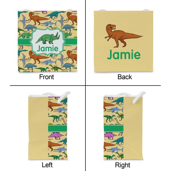Dinosaurs Party Favor Gift Bag - Matte - Approval