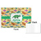 Dinosaurs Disposable Paper Placemat - Front & Back
