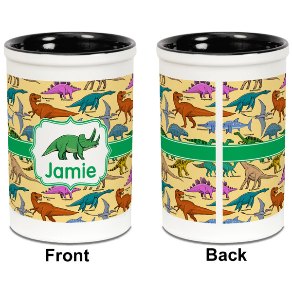 Dinosaurs Pencil Holder - Black - approval