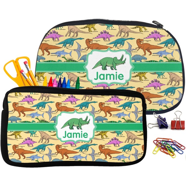 Dinosaurs Pencil / School Supplies Bags Small and Medium
