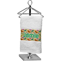 Dinosaurs Cotton Finger Tip Towel (Personalized)