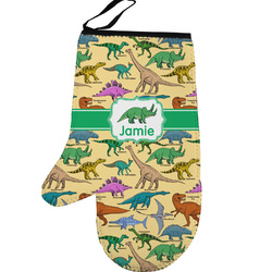 Dinosaurs Left Oven Mitt (Personalized)