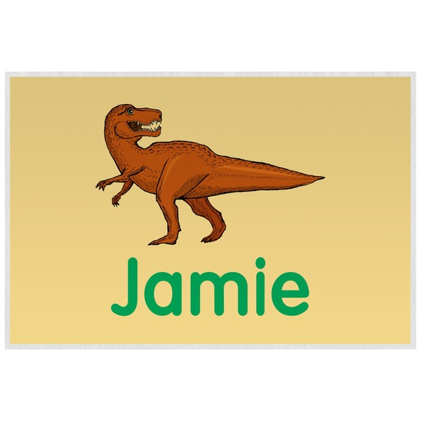Dinosaurs Personalized Placemat (Back)