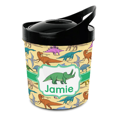 Custom Dinosaurs Plastic Ice Bucket (Personalized)