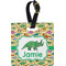 Dinosaurs Personalized Square Luggage Tag