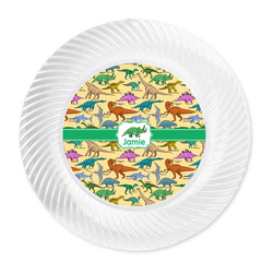 Dinosaurs Plastic Party Dinner Plates - 10" (Personalized)