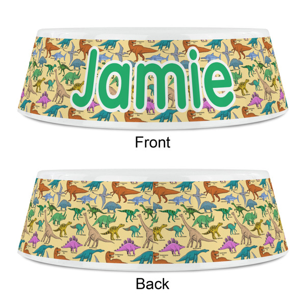 Dinosaurs Plastic Pet Bowls - Small - APPROVAL