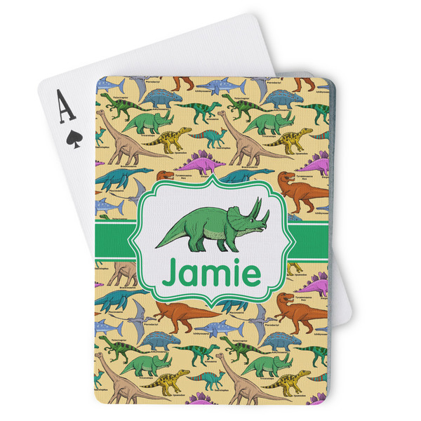 Custom Dinosaurs Playing Cards (Personalized)