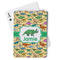 Dinosaurs Playing Cards - Front View