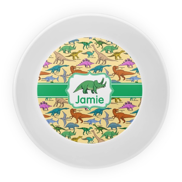 Dinosaurs Melamine Bowl - Center
