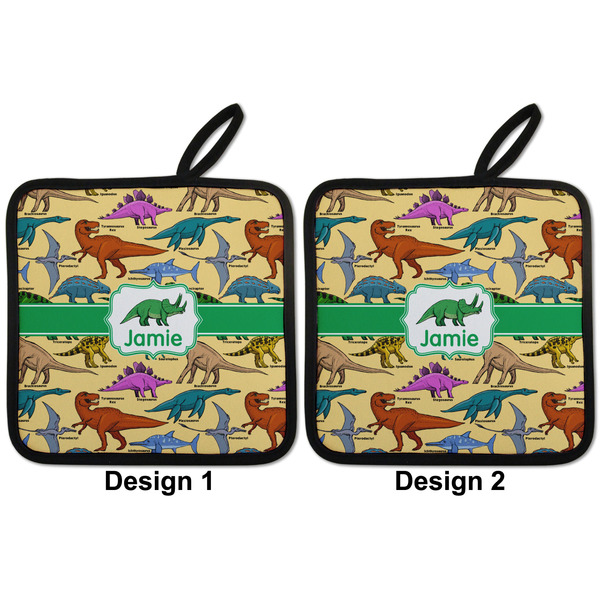 Dinosaurs Pot Holders - Set of 2 APPROVAL
