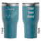 Dinosaurs RTIC Tumbler - Dark Teal - Double Sided - Front & Back