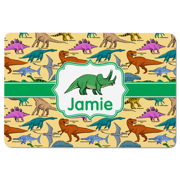 Dinosaurs Rectangular Fridge Magnet - FRONT