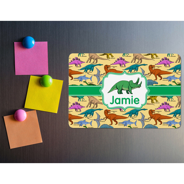 Dinosaurs Rectangular Fridge Magnet - LIFESTYLE