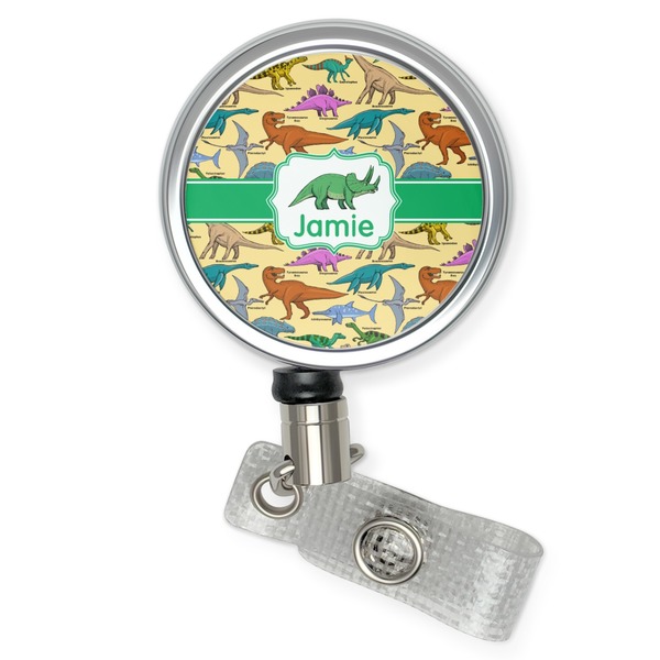 Custom Dinosaurs Retractable Badge Reel (Personalized)