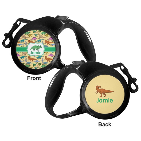 Dinosaurs Retractable Dog Leash - Small - Apvl
