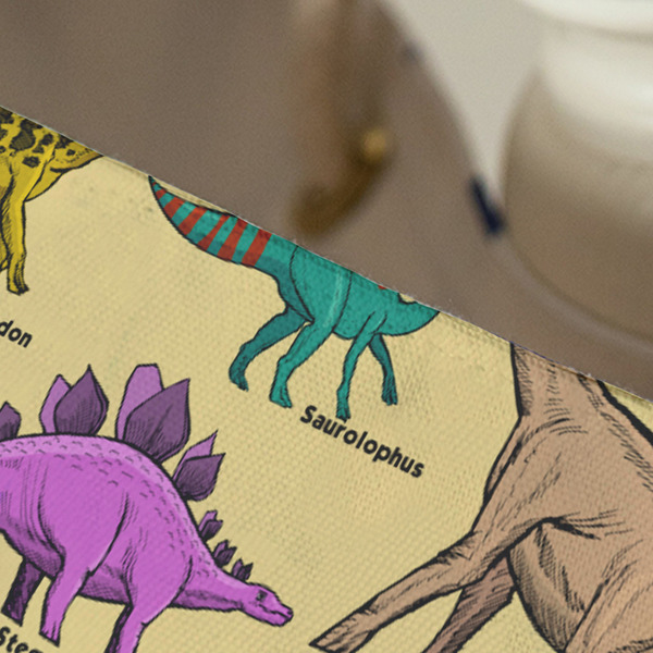 Dinosaurs Large Rope Tote - Close Up View