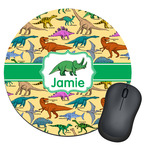 Dinosaurs Round Mouse Pad (Personalized)