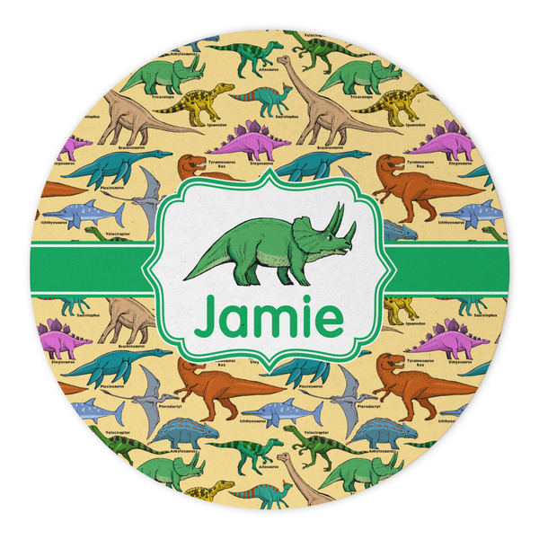 Dinosaurs Round Paper Coaster - Approval