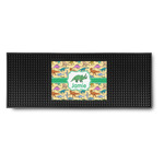 Dinosaurs Rubber Bar Mat (Personalized)
