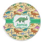Dinosaurs Sandstone Car Coaster - Single (Personalized)