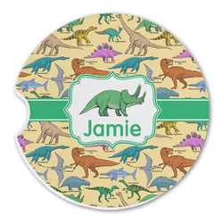 Dinosaurs Sandstone Car Coaster - Single (Personalized)