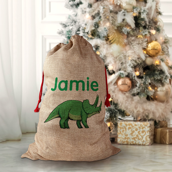 Dinosaurs Santa Bag - Lifestyle