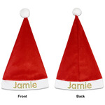Dinosaurs Santa Hat - Front & Back (Personalized)