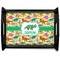 Dinosaurs Black Wooden Tray - Large (Personalized)
