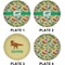 Dinosaurs Set of Lunch / Dinner Plates (Approval)