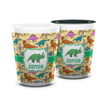 Dinosaurs Ceramic Shot Glass - 1.5 oz (Personalized)