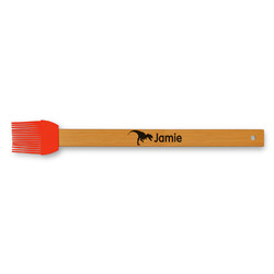 Dinosaurs Silicone Brush - Red (Personalized)