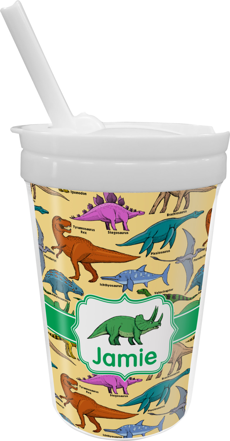 Dinosaur Weighted Straw Sippy Cup - 5oz