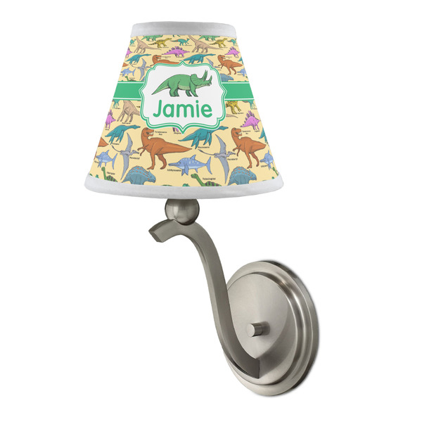 Dinosaurs Small Chandelier Lamp - LIFESTYLE (on wall lamp)