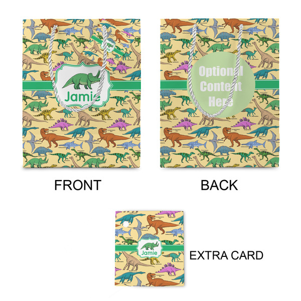 Dinosaurs Small Gift Bag - Approval
