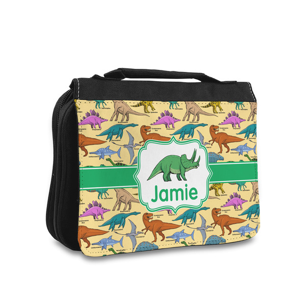 Custom Dinosaurs Toiletry Bag - Small (Personalized)
