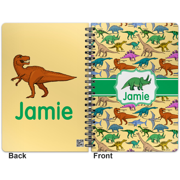 Dinosaurs Spiral Journal 7 x 10 - Apvl