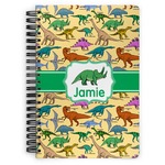 Dinosaurs Spiral Notebook - 7x10 w/ Name or Text