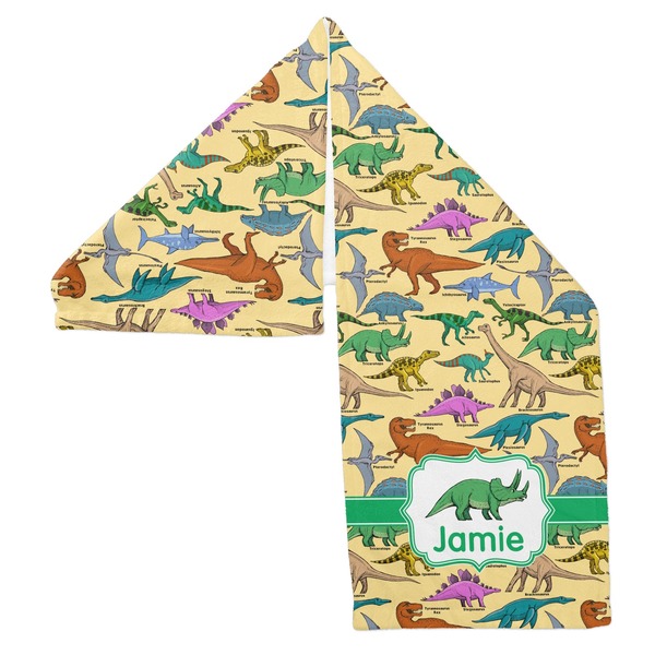 Dinosaurs Sports Towel Folded - Both Sides Showing