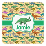 Dinosaurs Square Decal - Medium (Personalized)