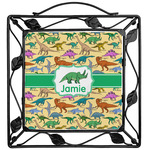 Dinosaurs Square Trivet (Personalized)