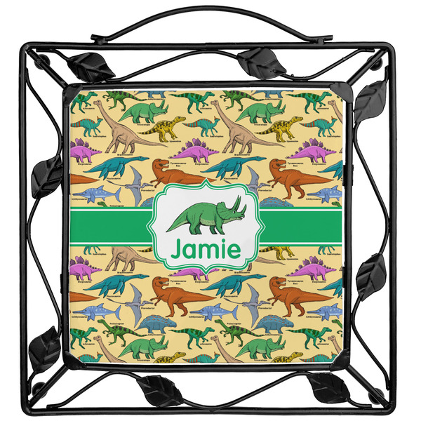 Custom Dinosaurs Square Trivet (Personalized)