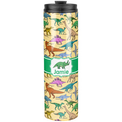 Dinosaurs Stainless Steel Skinny Tumbler - 20 oz (Personalized)