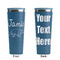 Dinosaurs Steel Blue RTIC Everyday Tumbler - 28 oz. - Front and Back