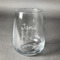 Dinosaurs Stemless Wine Glass - Engraved (Personalized)