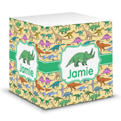 Dinosaurs Sticky Note Cube (Personalized)