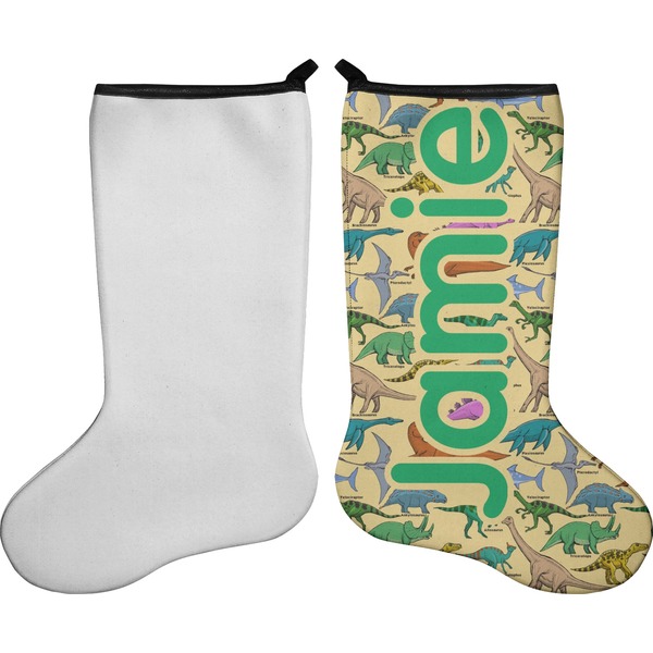 Dinosaurs Stocking - Single-Sided - Approval