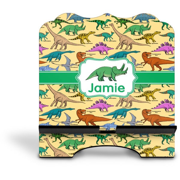 Dinosaurs Stylized Tablet Stand - Front without iPad