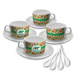 Dinosaurs Tea Cup - Set of 4 (Personalized)