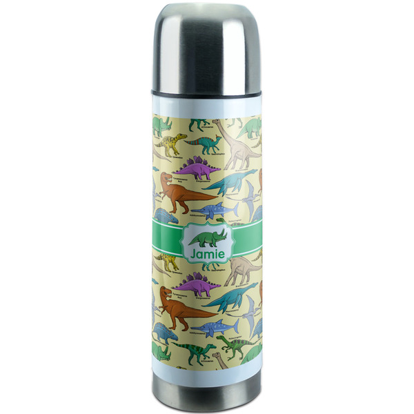 Custom Dinosaurs Stainless Steel Thermos (Personalized)